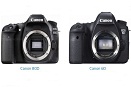Nên mua máy ảnh Canon 80D hay máy ảnh Canon 6D?